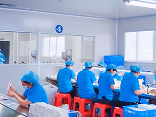 Cosmetics assembly line