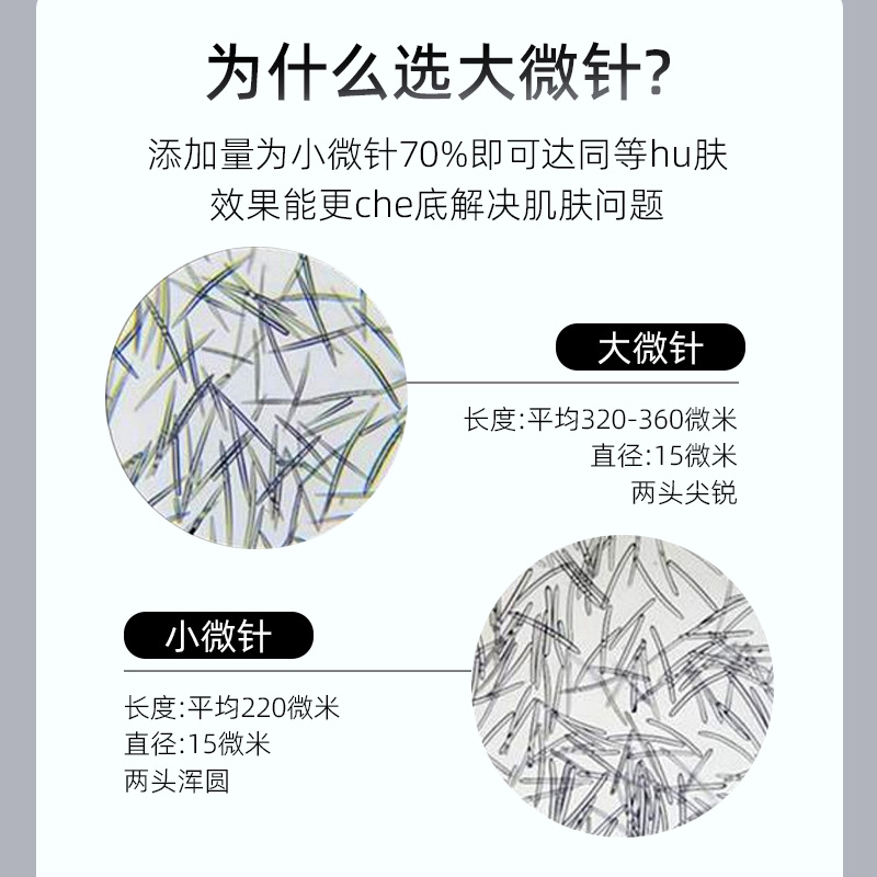 厂家扎扎霜微针美容院用扎扎霜海绵微问题性肌肤专业线厂家